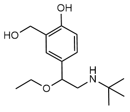 Albuterol USP Related Compound F (Salbutamol Ethyl Ether)